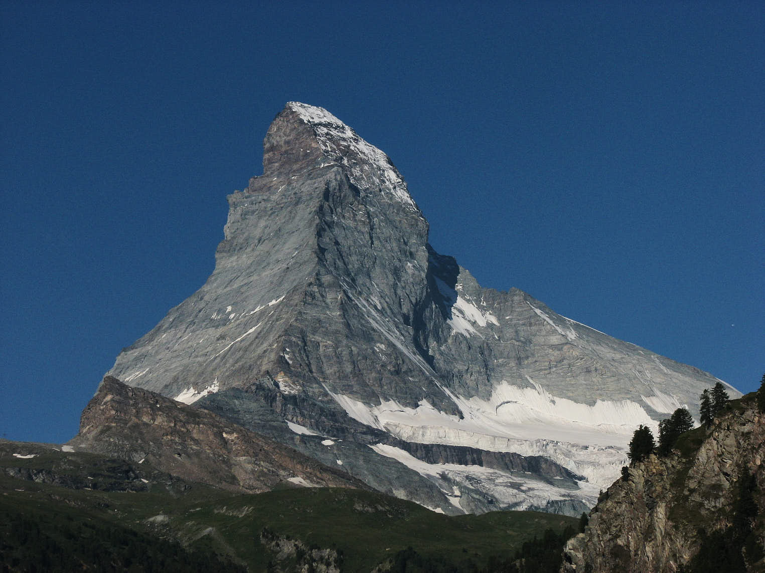 Matterhorn i klart väder